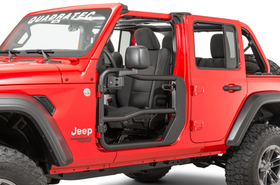 Rugged Ridge Fortis Tube Doors for 18-23 Jeep Wrangler JL & Gladiator JT