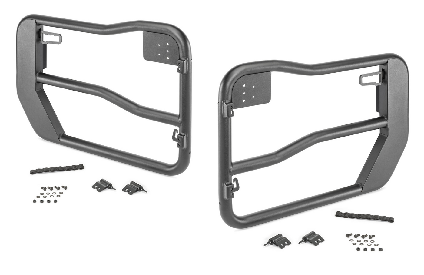 Rugged Ridge Fortis Tube Doors for 18-23 Jeep Wrangler JL & Gladiator JT