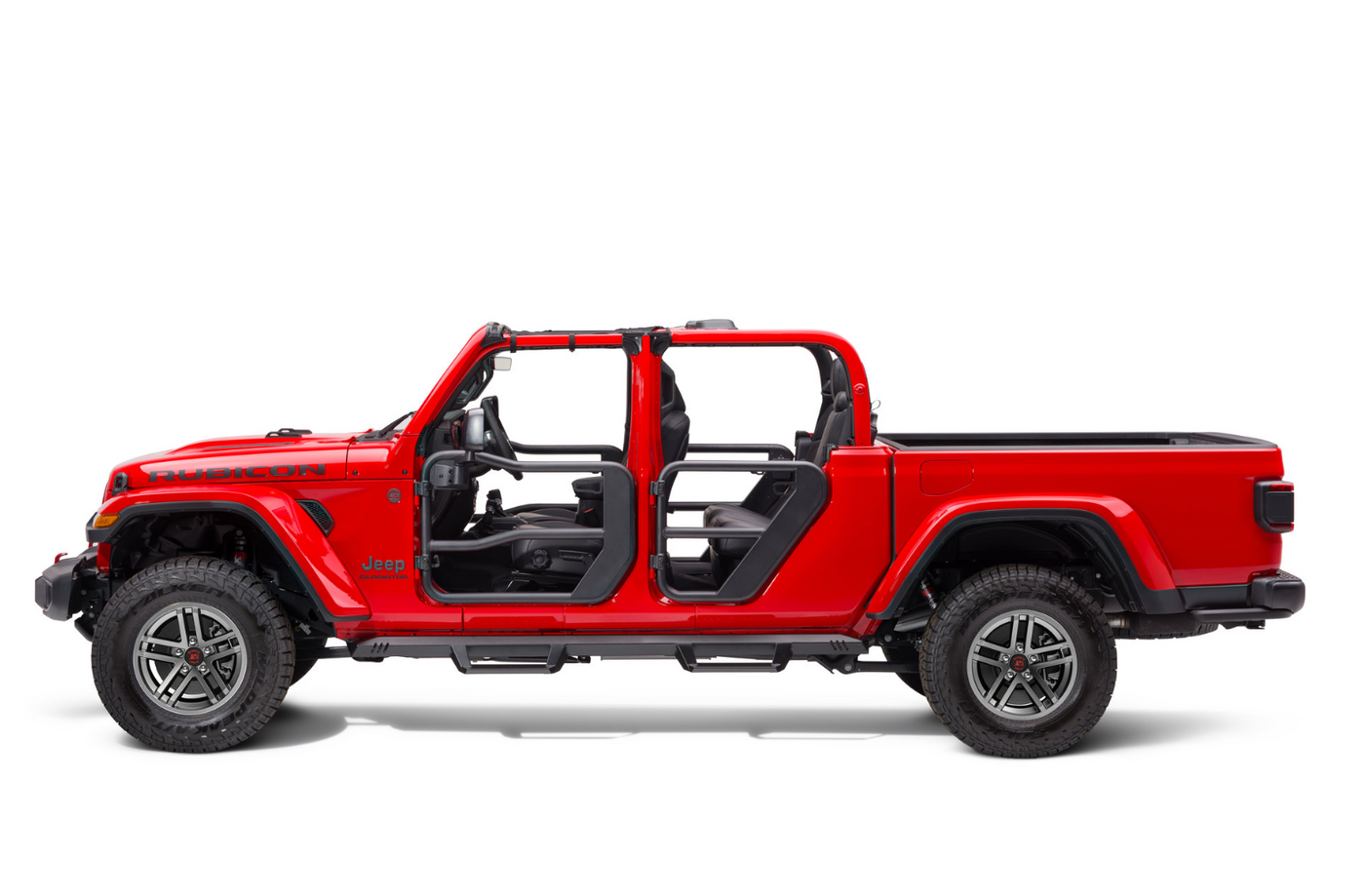 Rugged Ridge Fortis Tube Doors for 18-23 Jeep Wrangler JL & Gladiator JT