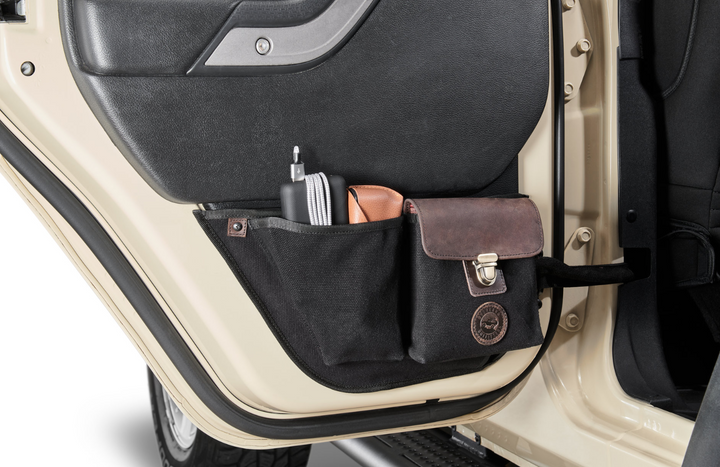Overland Outfitters Door Panel Pockets Pair for 11-18 Jeep Wrangler JK