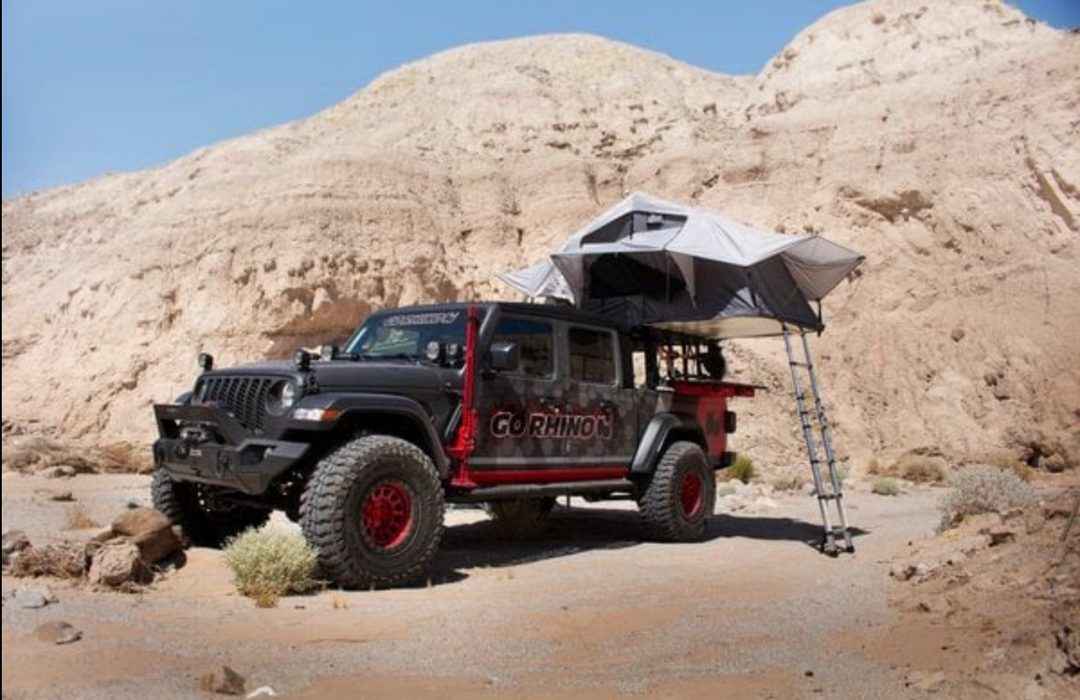 Go Rhino XRS Overland Xtreme Bed Rack-Full Size for 20-24 Jeep Gladiator JT