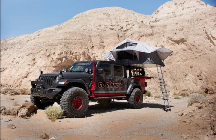 Go Rhino XRS Overland Xtreme Bed Rack-Full Size for 20-24 Jeep Gladiator JT