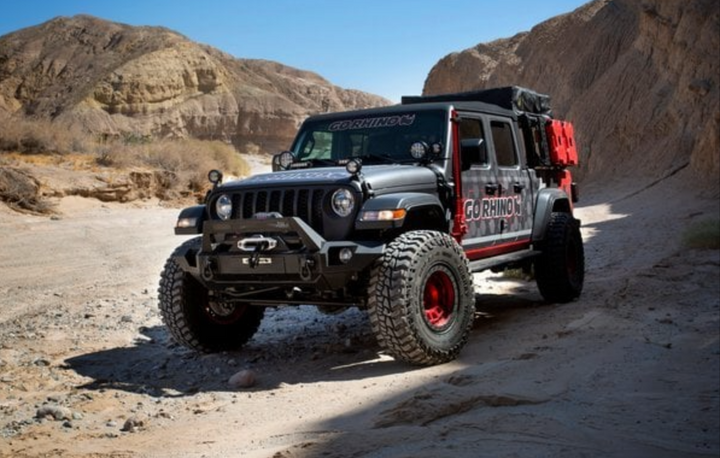 Go Rhino XRS Overland Xtreme Bed Rack-Full Size for 20-24 Jeep Gladiator JT
