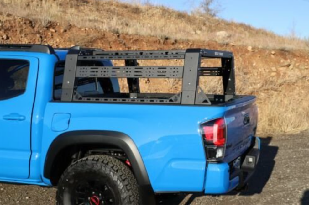 Road Armor Treck Overland Package Bed Rack System for 20-22 Jeep Gladiator JT