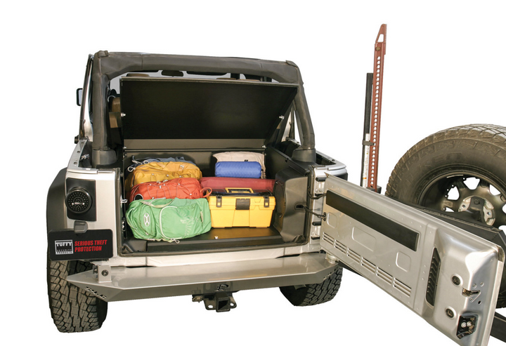 Tuffy Security Products Deluxe Security Deck Enclosure for 11-18 Jeep Wrangler JK