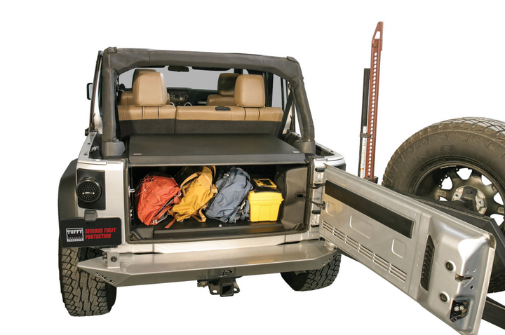 Tuffy Security Products Deluxe Security Deck Enclosure for 11-18 Jeep Wrangler JK