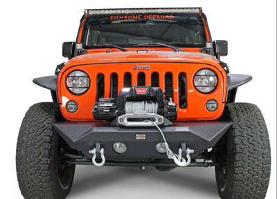 Fishbone Offroad Manowar Front Bumper for 07-18 Jeep Wrangler JK