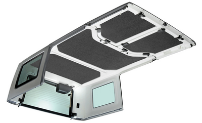 Boom Mat Hardtop Sound Deadening Headliner in Black for 11-18 Jeep Wrangler JK