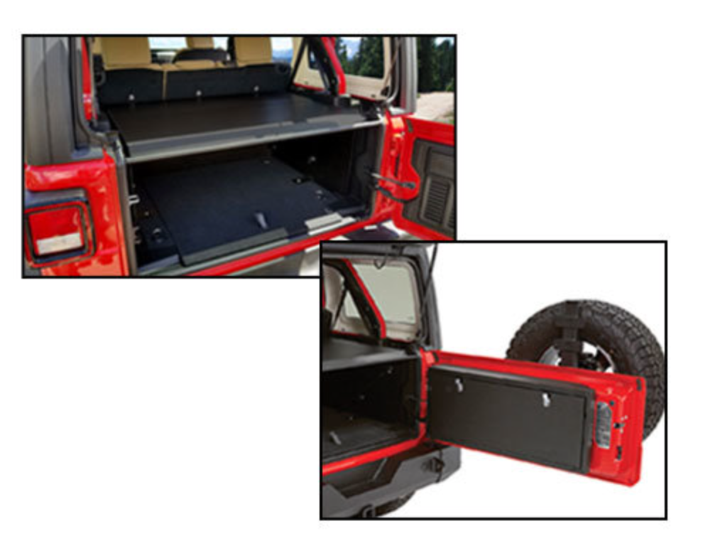 Tuffy Security Deck  for 18-22 Wrangler JL