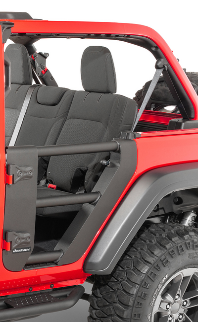 Quadratec Tube Doors for 18-23 Jeep Wrangler JL/JLU & Gladiator JT