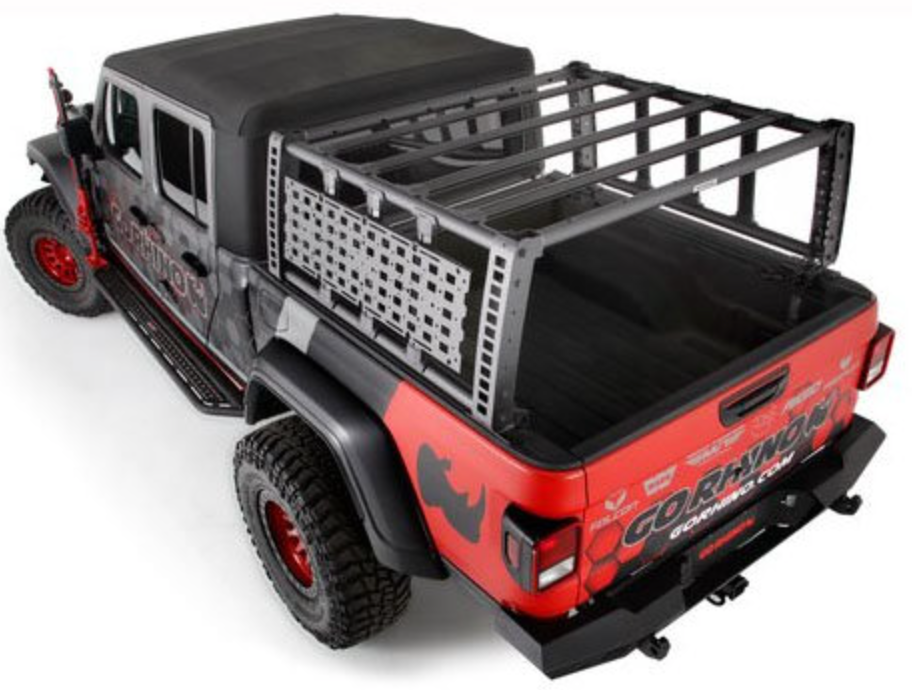 Go Rhino XRS Overland Xtreme Bed Rack-Full Size for 20-24 Jeep Gladiator JT
