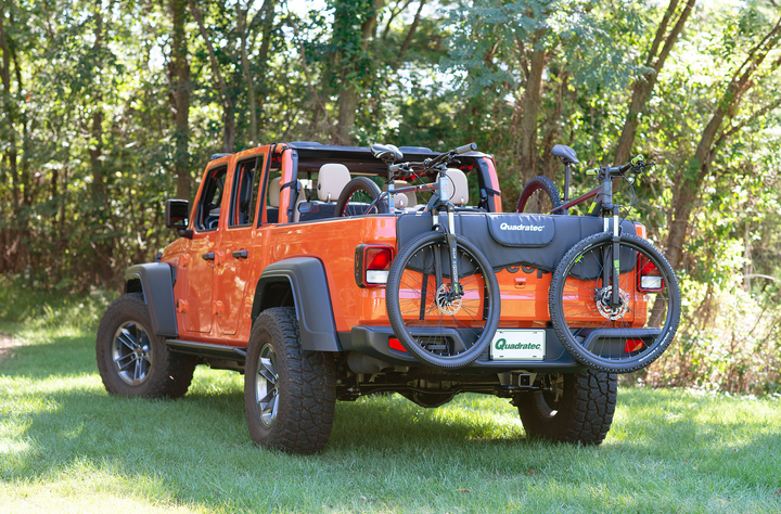 Quadratec Tailgate Bike Pad for 20-24 Jeep Gladiator JT