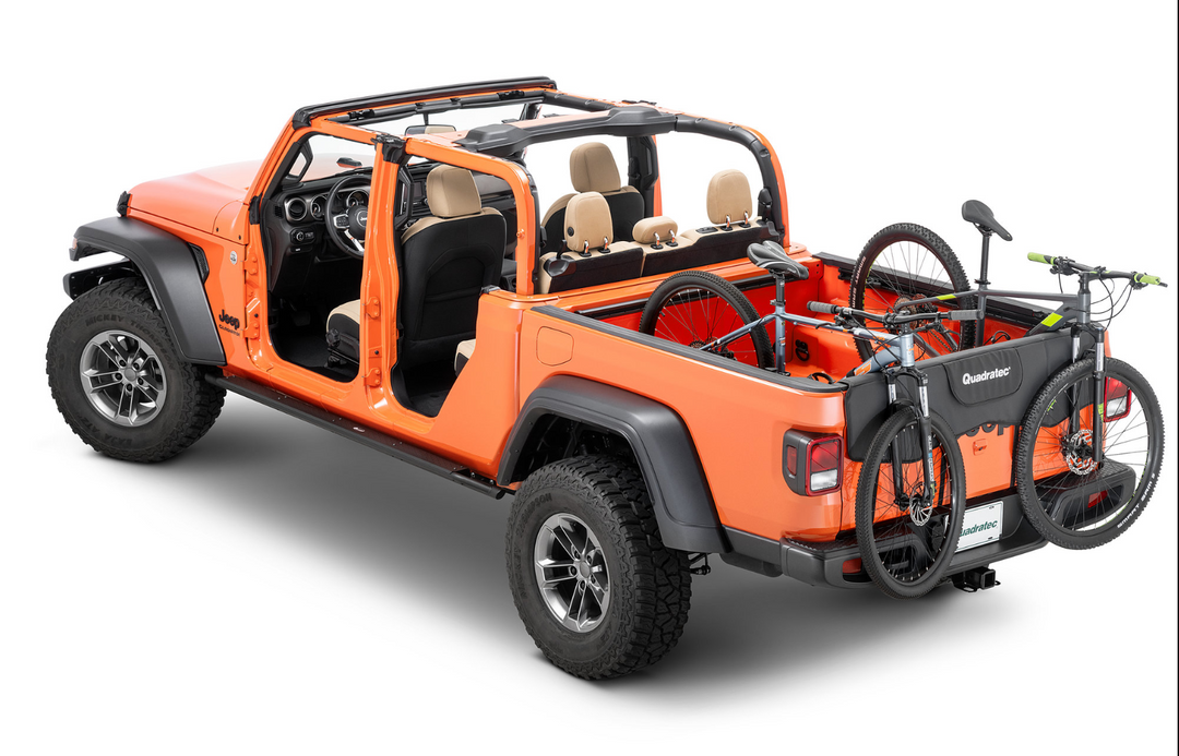 Quadratec Tailgate Bike Pad for 20-24 Jeep Gladiator JT