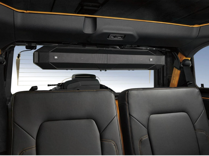 2021-2023 Ford Bronco Genuine Ford Sound Bar by JBL  for 2 DOOR and 4 DOOR MODELS