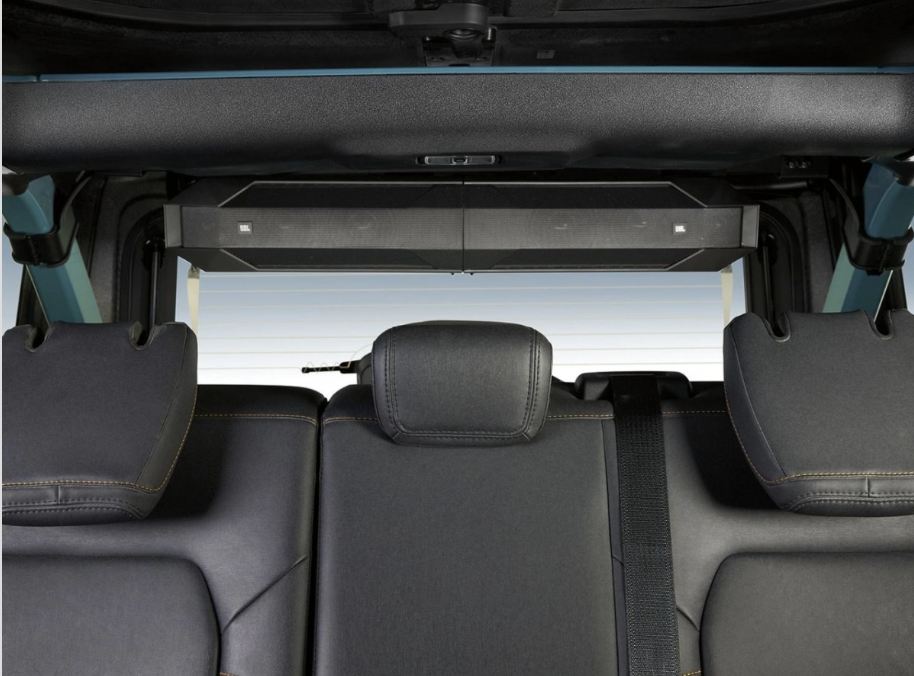 2021-2023 Ford Bronco Genuine Ford Sound Bar by JBL  for 2 DOOR and 4 DOOR MODELS
