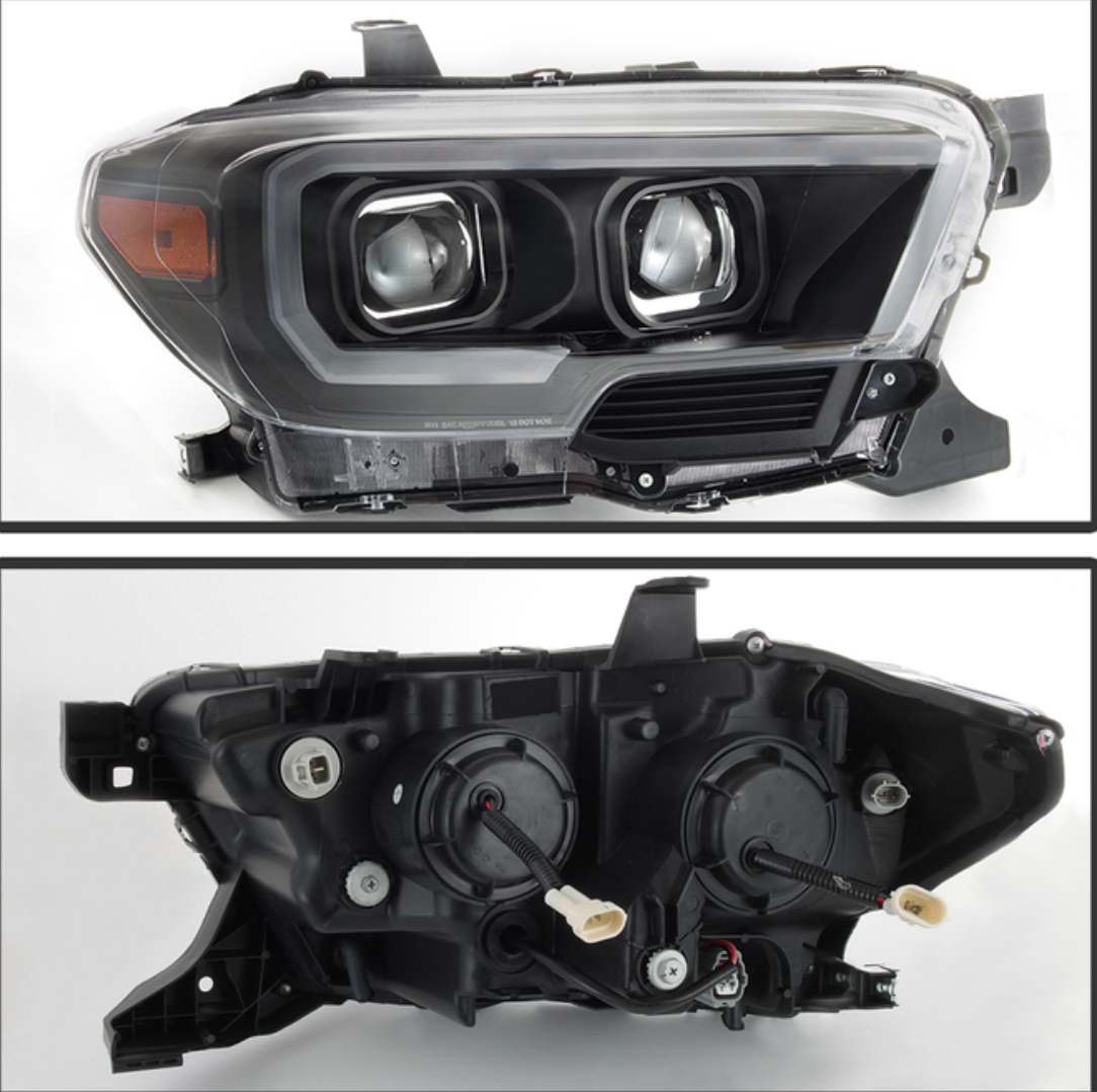 2016-2022 Toyota Tacoma | xTune Pair DRL Projector Headlights