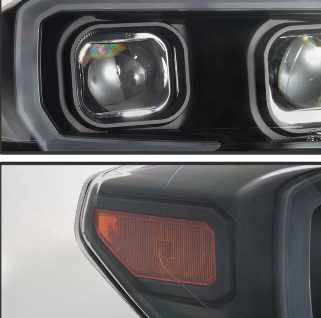 2016-2022 Toyota Tacoma | xTune Pair DRL Projector Headlights