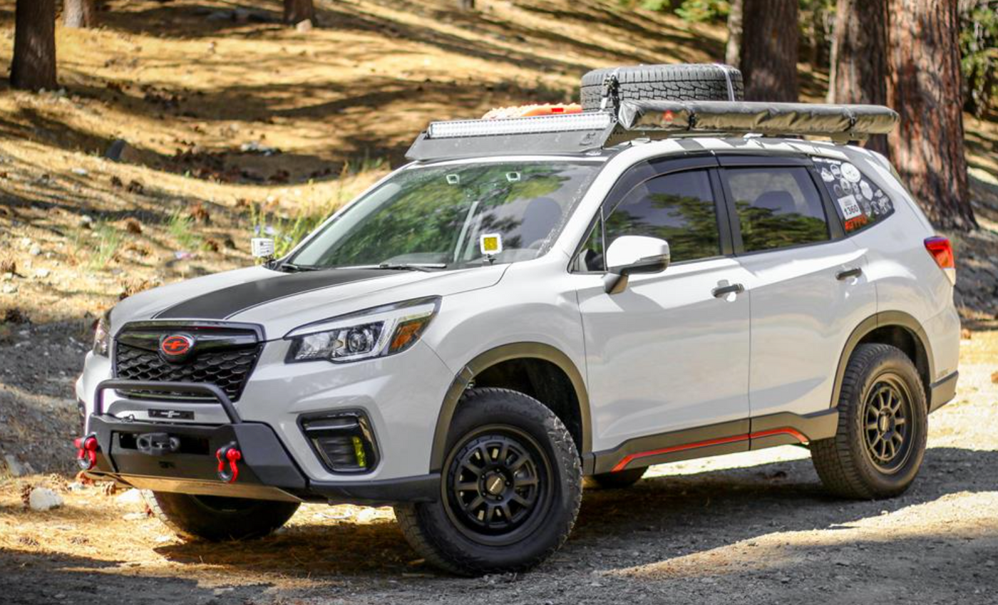 Body Armor 2019-2024 Subaru Forester HILINE Front Winch Bumper