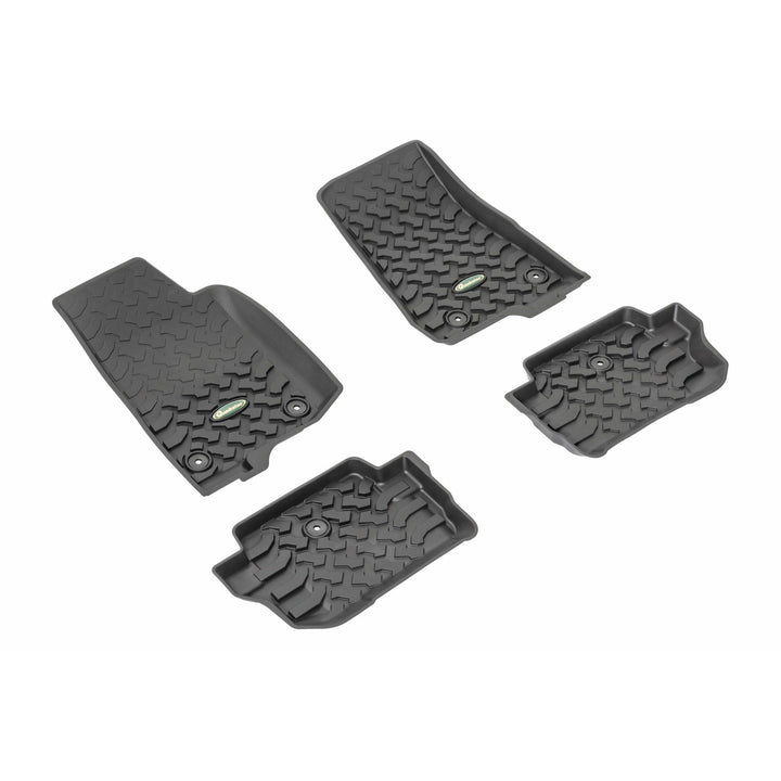 Quadratec Ultimate All Weather Floor Liners for 18-22 Jeep Wrangler JL 2-Door