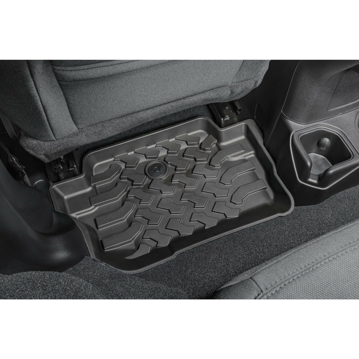 Quadratec Ultimate All Weather Floor Liners for 18-22 Jeep Wrangler JL 2-Door
