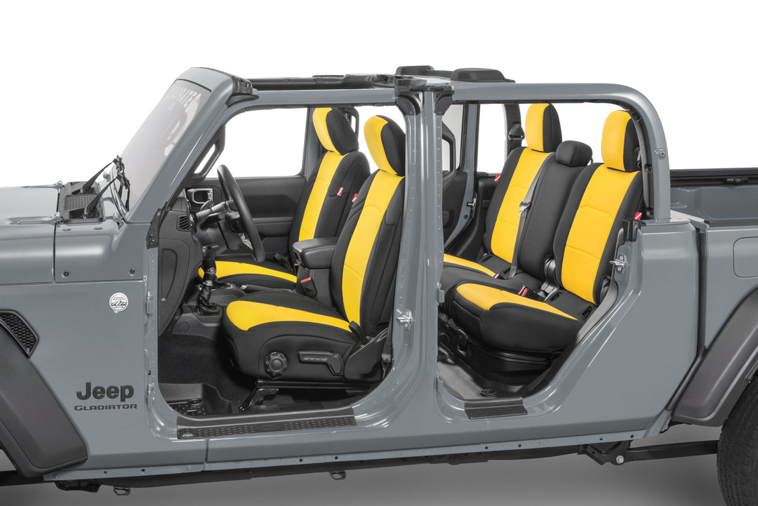 Diver Down Front and Rear Neoprene Seat Covers for 20-25 Jeep Gladiator JT