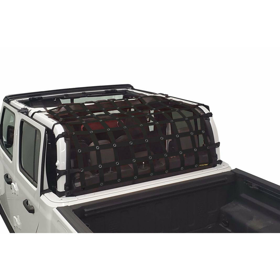 Dirtydog 4X4 Rear Seat Netting for Jeep Gladiator JT