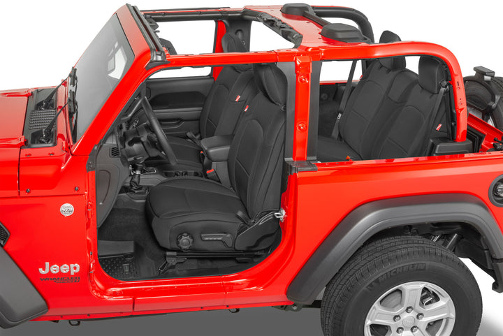 Diver Down Front and Rear Neoprene Seat Covers for 18-25 Jeep Wrangler JL 2-Door
