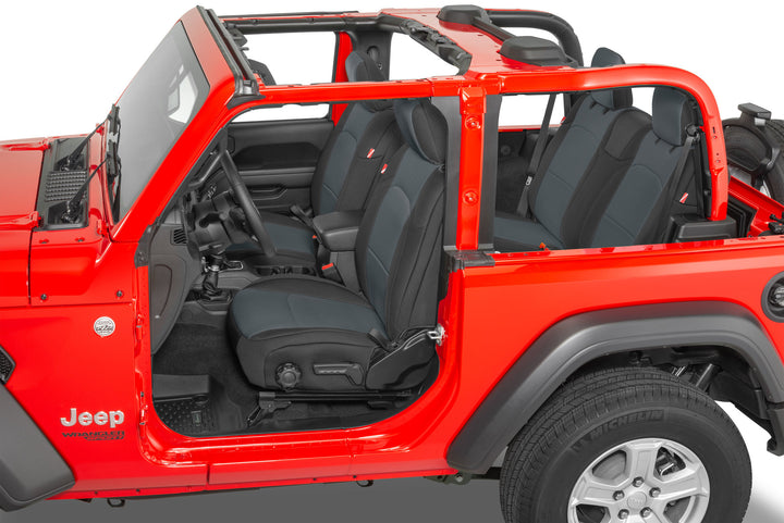 Diver Down Front and Rear Neoprene Seat Covers for 18-25 Jeep Wrangler JL 2-Door