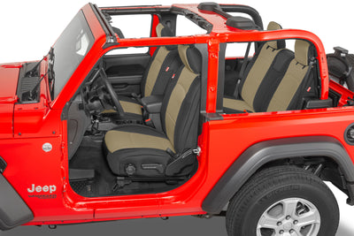 Diver Down Front and Rear Neoprene Seat Covers for 18-22 Jeep Wrangler JL 2-Door