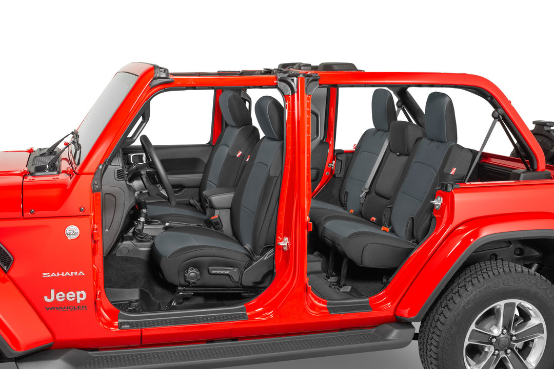 Diver Down Front and Rear Neoprene Seat Covers for 18-22 Jeep Wrangler JLU Unlimited 4-Door