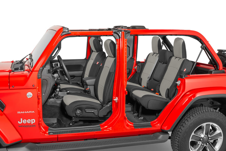 Diver Down Front and Rear Neoprene Seat Covers for 18-22 Jeep Wrangler JLU Unlimited 4-Door
