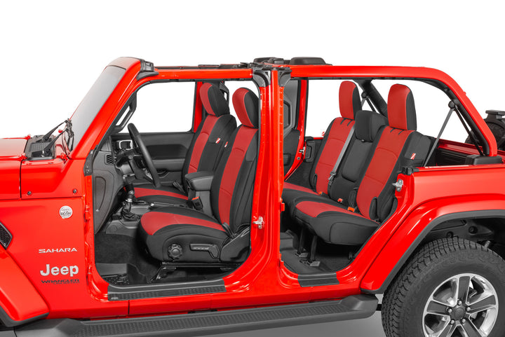 Diver Down Front and Rear Neoprene Seat Covers for 18-22 Jeep Wrangler JLU Unlimited 4-Door