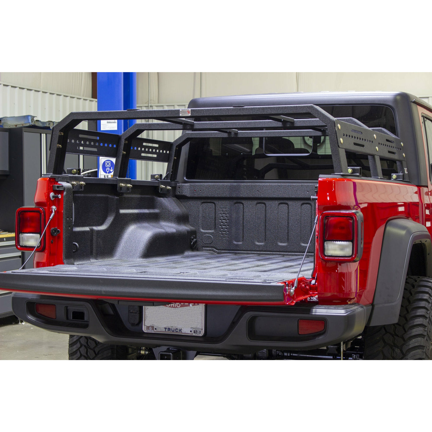 Fishbone Offroad Tackle Bed Rack Half and Full Height for 20-22 Jeep Gladiator JT