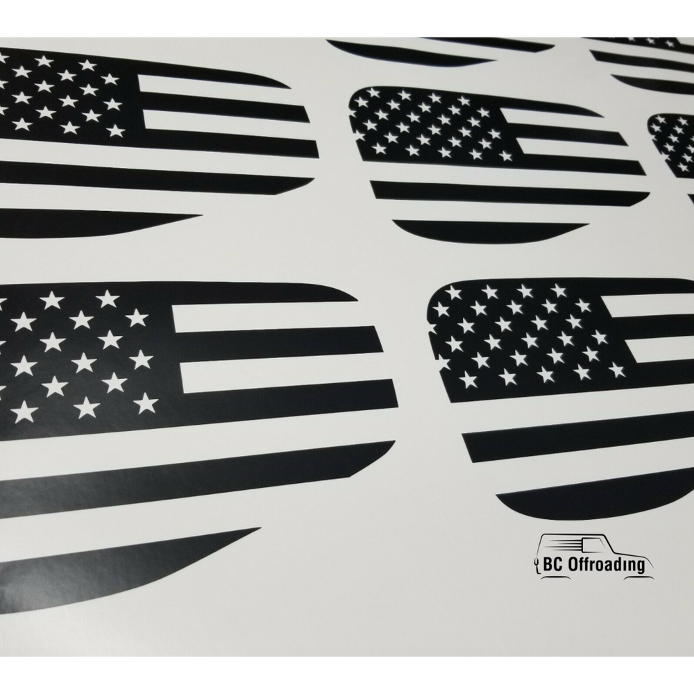 Gas Fuel Door Decal American Flag Fits Jeep Gladiator Jt Rubicon Overland Sport