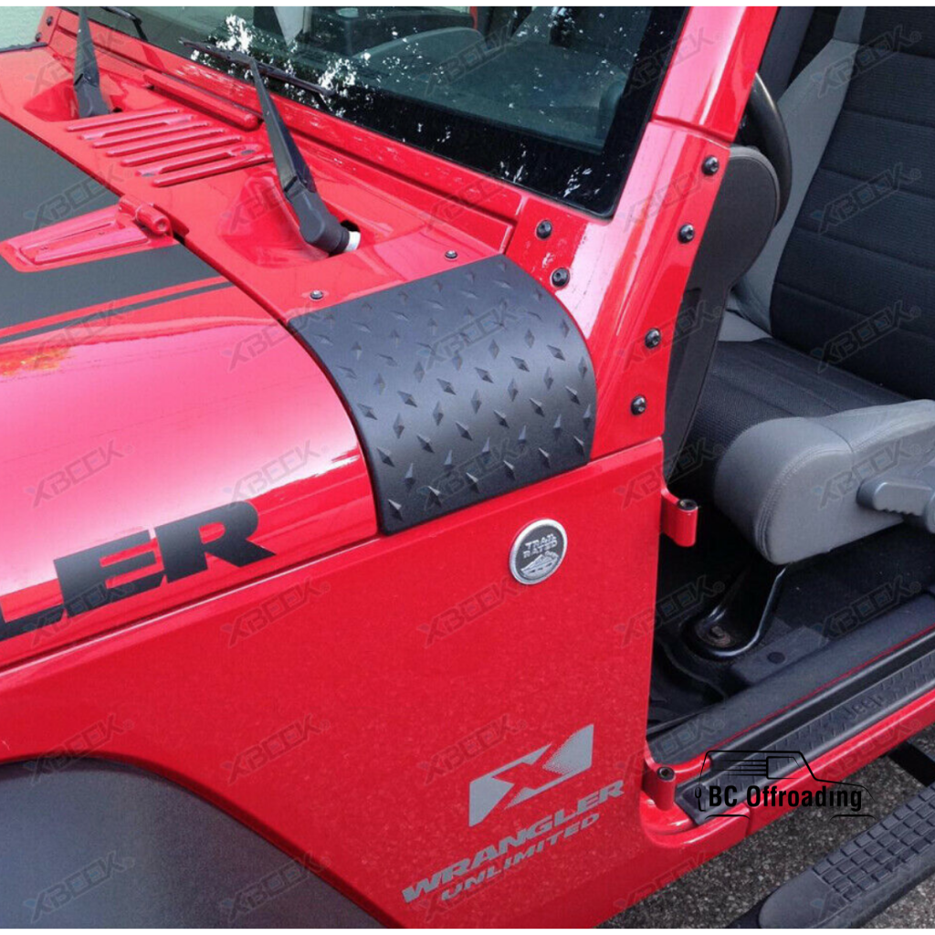 Jeep Wrangler Jk Cowl Body Armor Cover Trim Exterior Accessories For 2007+
