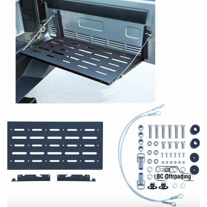 Jeep Wrangler Jk Multi-Purpose Rear Tailgate Table Foldable Storage Shelf 2007+