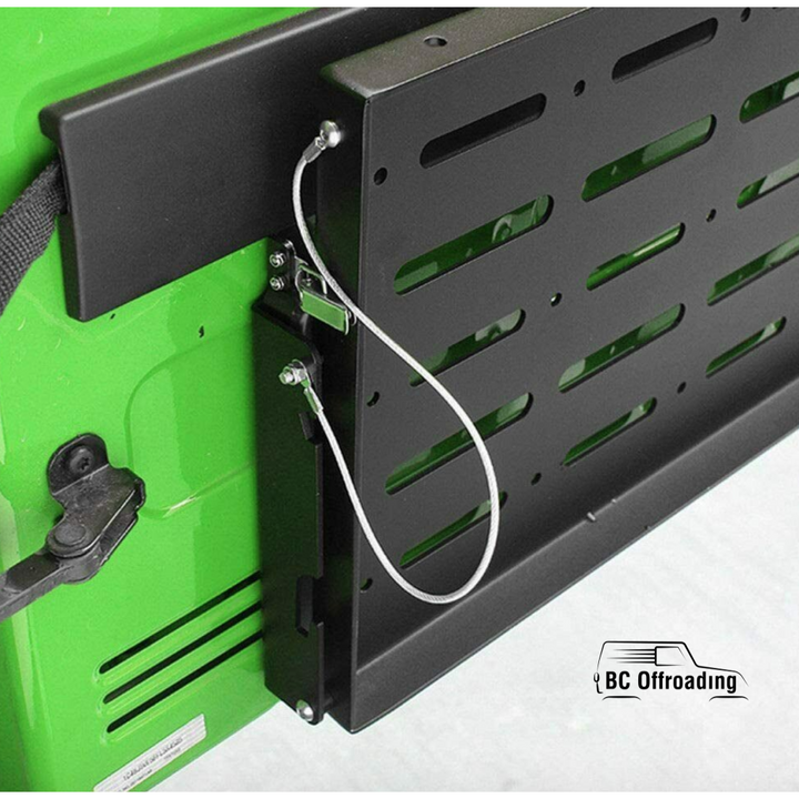 Jeep Wrangler Jk Multi-Purpose Rear Tailgate Table Foldable Storage Shelf 2007+