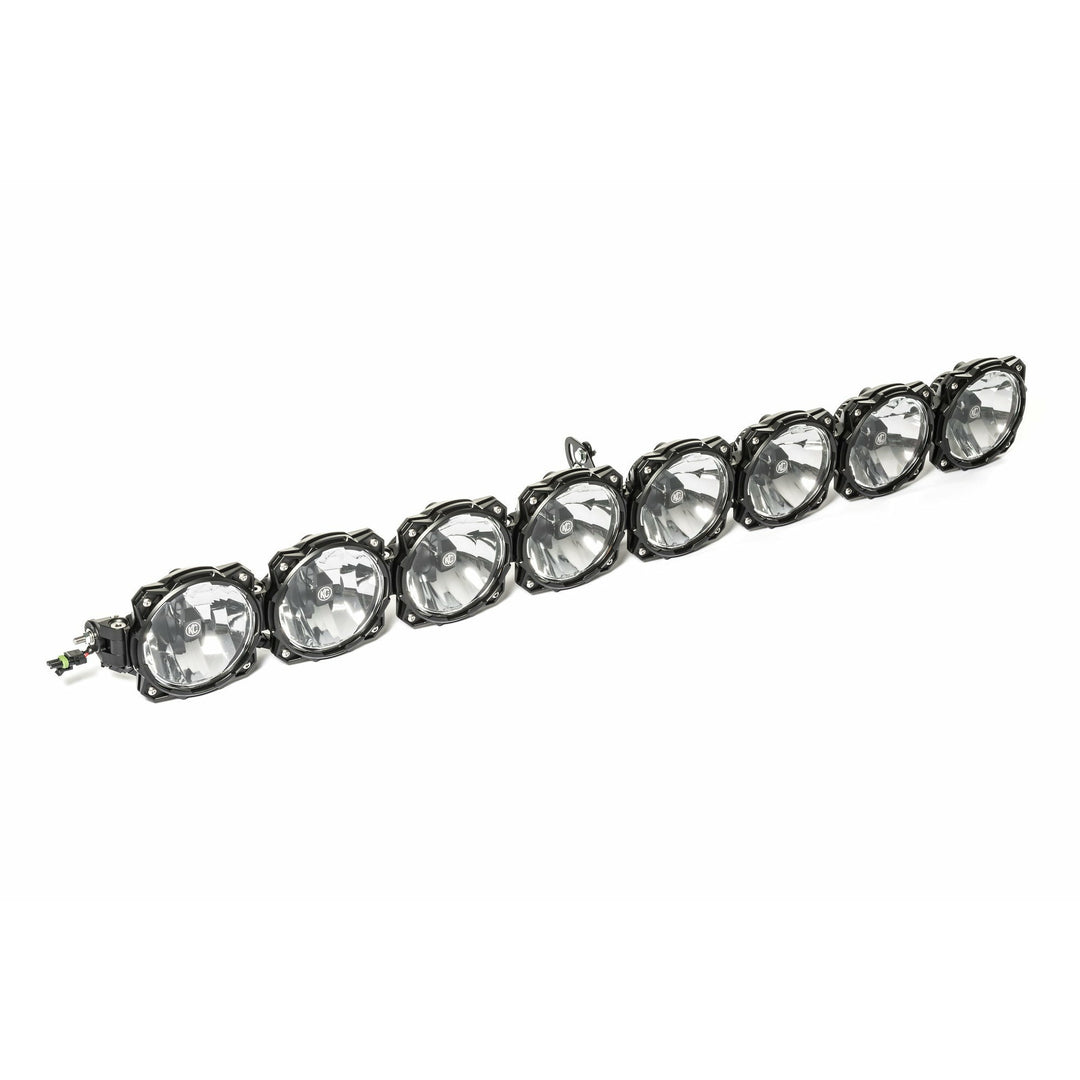 KC HiLiTES Gravity Pro6 LED Light Bar Kit for 18-24 Jeep Wrangler JL and Gladiator JT