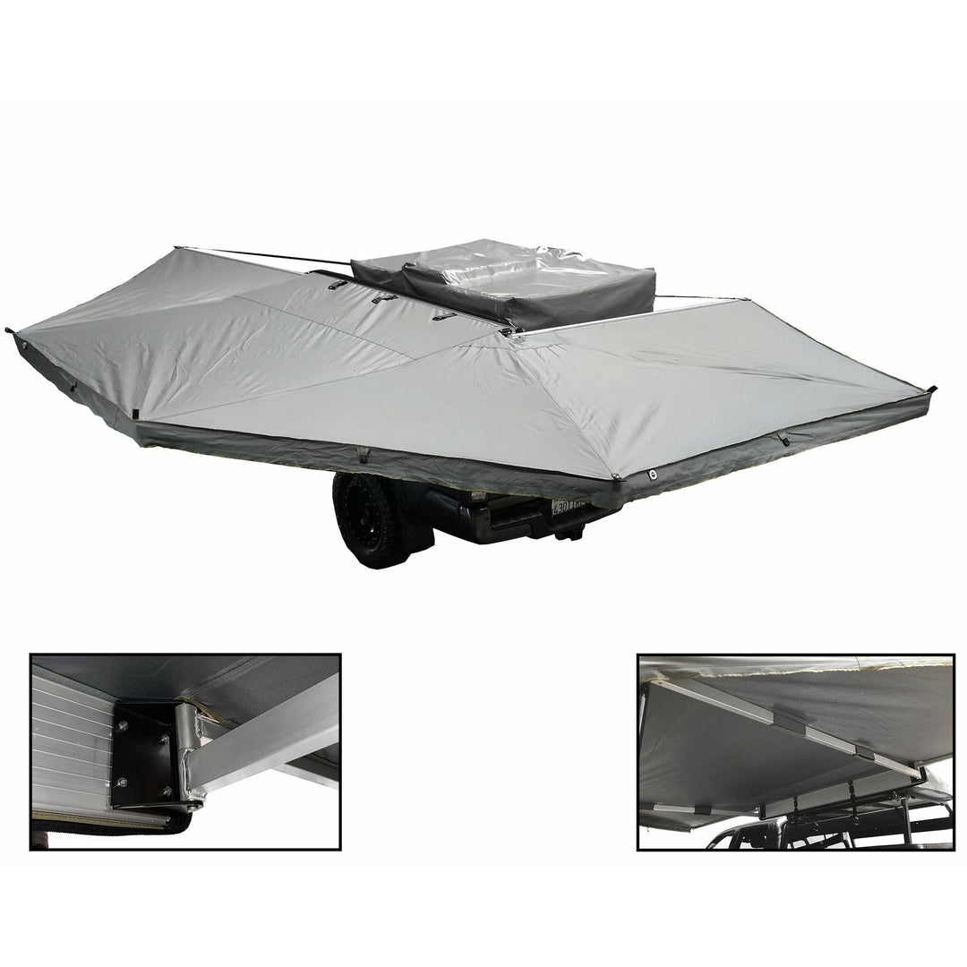 Overland Vehicle Systems Nomadic 270 Awning w/ Black Storage Cover