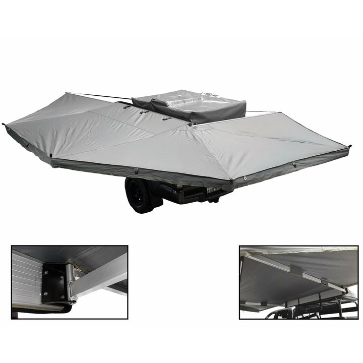 Overland Vehicle Systems Nomadic 270 Awning w/ Black Storage Cover