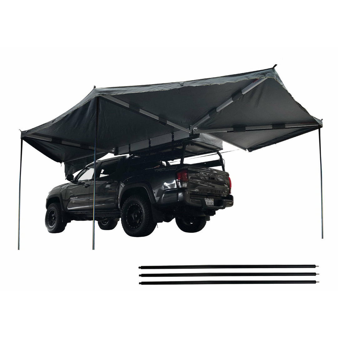 Overland Vehicle Systems Nomadic 270 Awning w/ Black Storage Cover