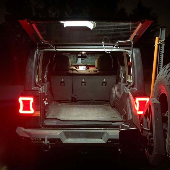 Quake LED 39" Interior Light Bar for 07-25 Jeep Wrangler JK & JL