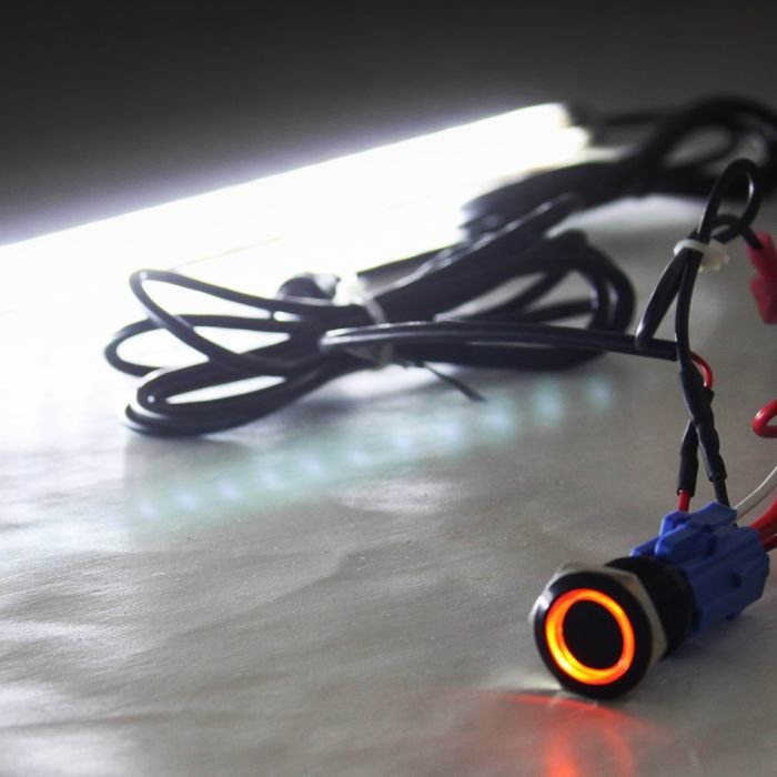 Quake LED 39" Interior Light Bar for 07-25 Jeep Wrangler JK & JL