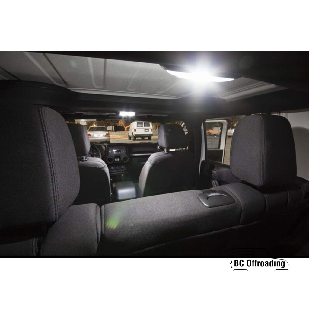 White Led Interior Bulb License Plate Lights For 2007-2017 Jeep Wrangler Jk